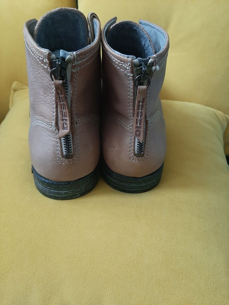 Nowe oryginalne skórzane buty Diesel Only The Brave r.41 skóra natural