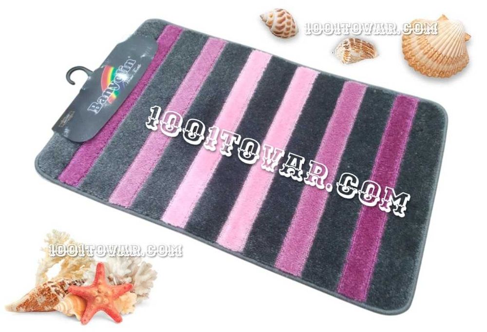 Набір із 2 килимків у ванну Banyolin 80х50 і 45х50 см 100х60 і 50х60см