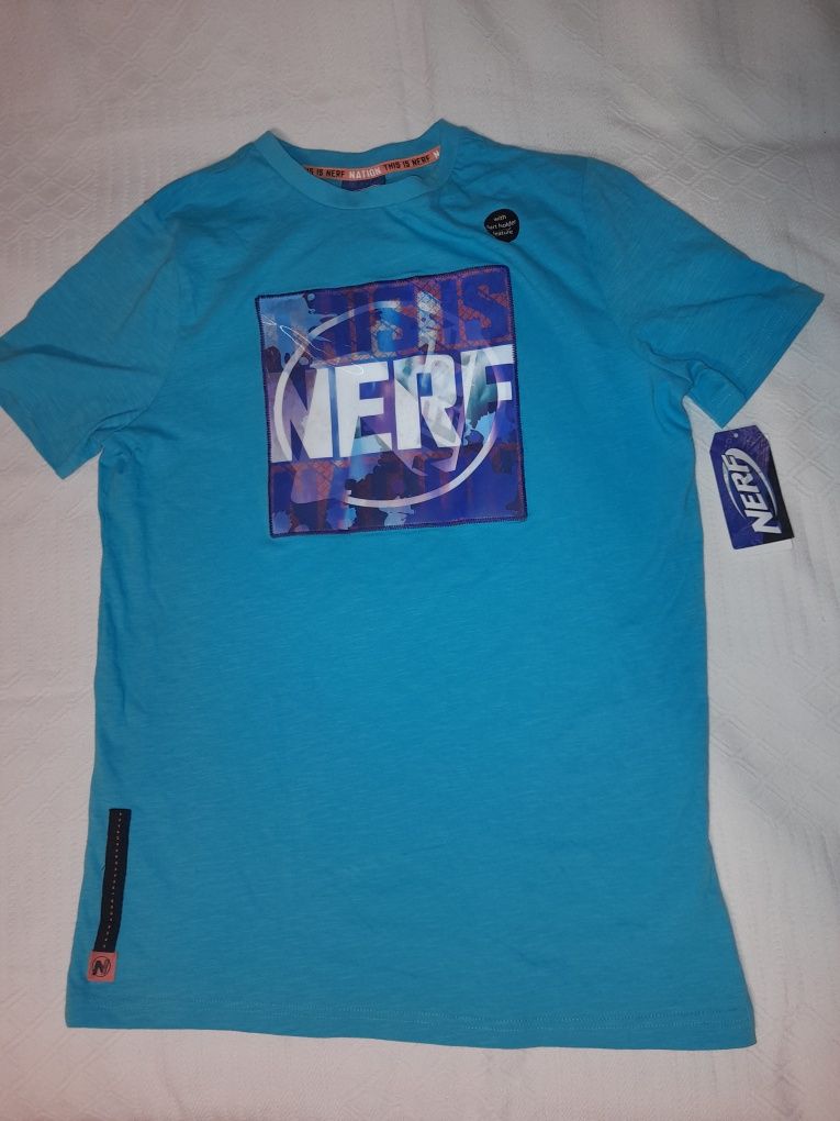 Koszulka T-shirt dla chlopca F&F NERF efekt 3D r.170-180 cm.