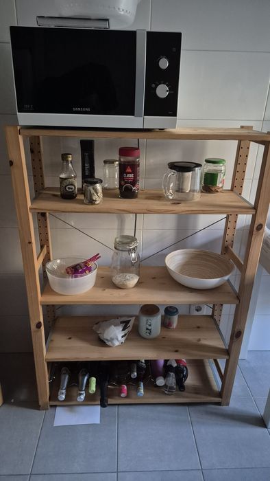 Estante de madeira IKEA IVAR - 5 prateleiras