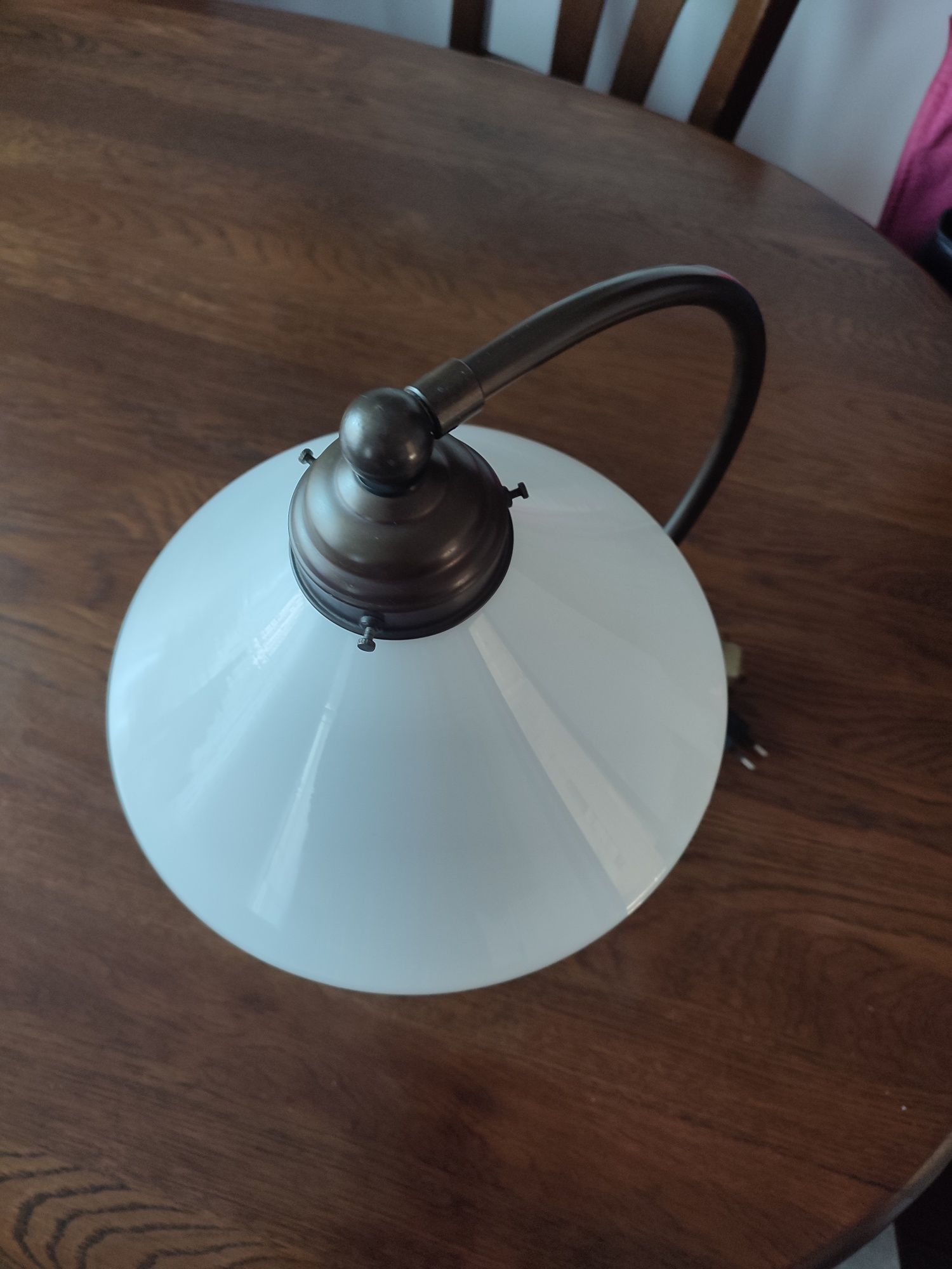 Lampa stojąca mosiezna