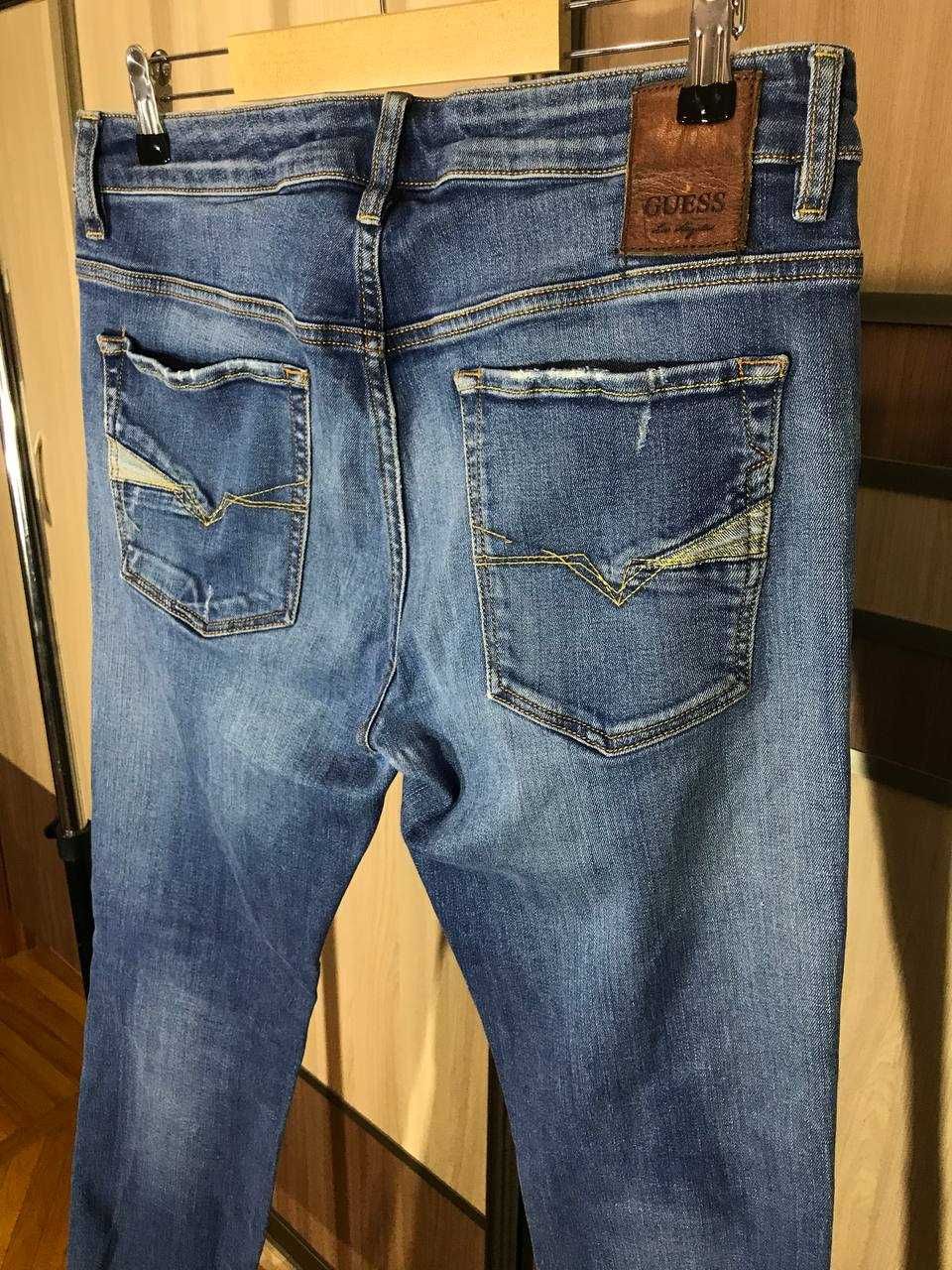 Мужские джинсы брюки Guess Skinny Size 32 оригинал