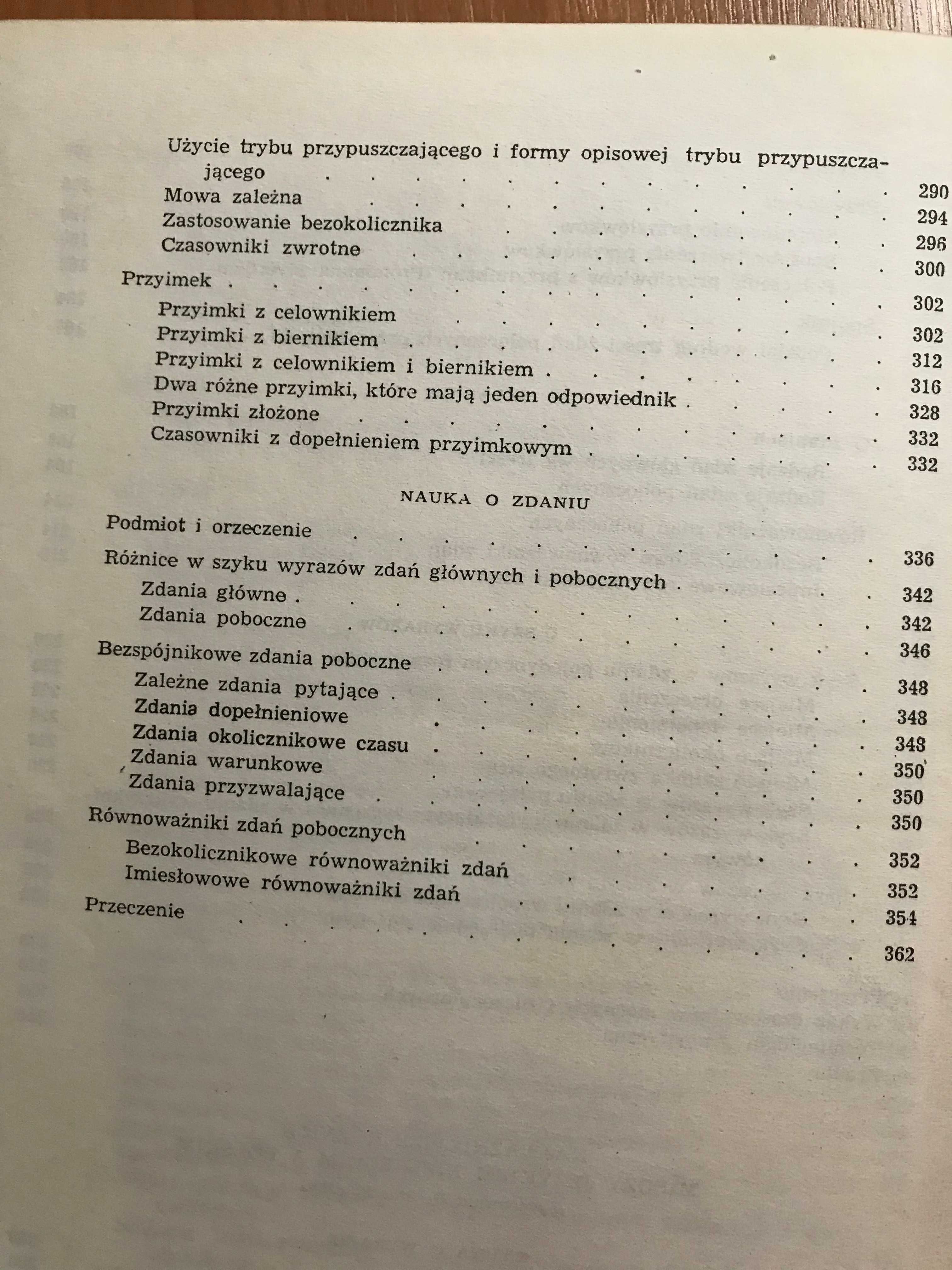 Zwięzła gramatyka języka niemieckiego Dewitzowa Płaczkowska 1958r