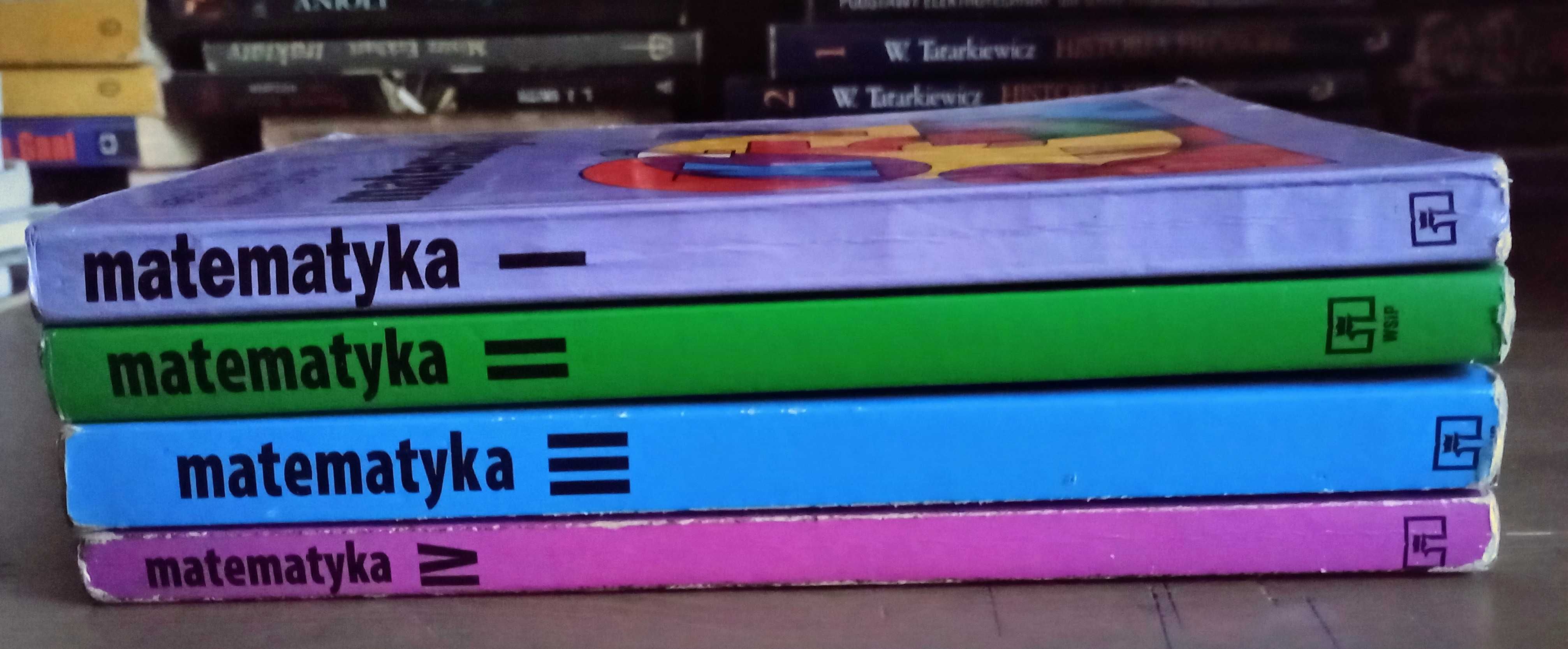 Drobka x 4 Matematyka klasa 1-4 Liceum Wsip 1997