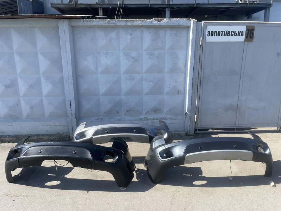 Задний бампер BMW X5 E70 задній бампер БМВ Х5 Е70 катафот заглушка