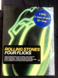 rolling stones - four flics dvdx4