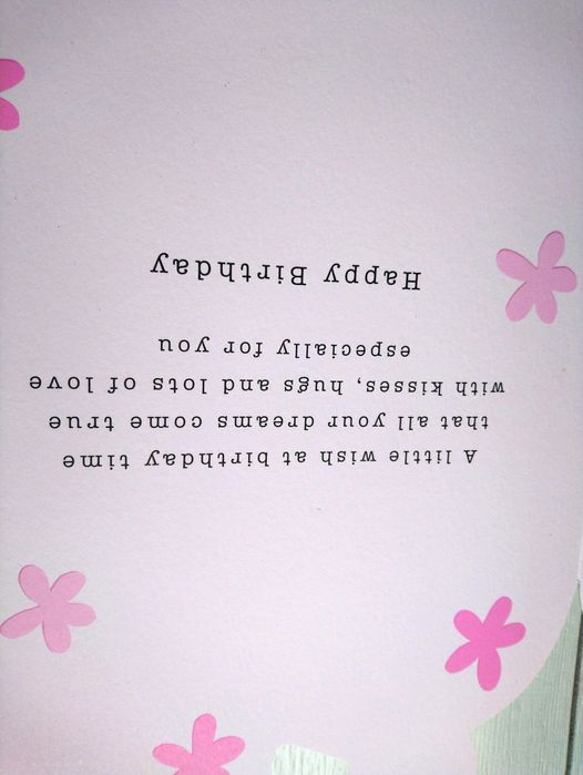 Відкритка открытка велика на англійській мові
