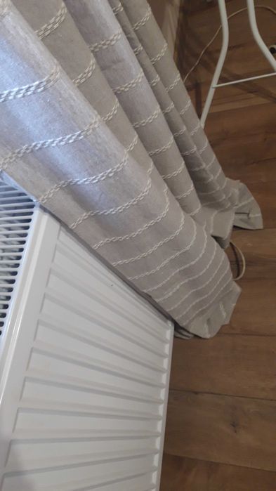 Zasłony beżowo  kremowe 145/300