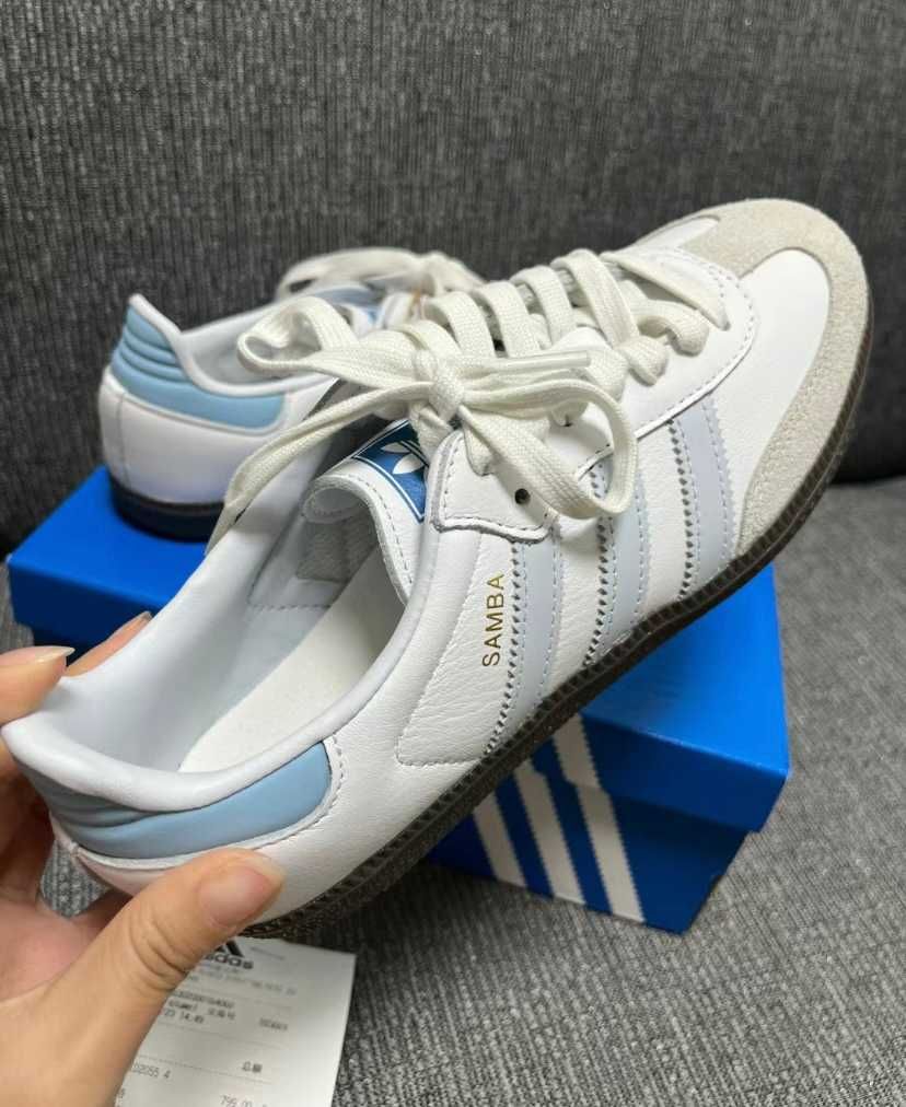 adidas Samba OG White Halo Blue 38