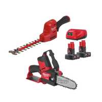 Zestaw Milwaukee M12FHS M12FHT m12b4 m12b6 akumulatory ładowarka piła