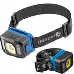 HOEGERT LATARKA CZOŁOWA LED COB CZOŁÓWKA CZUJNIK RUCHU IPX4 120LM HT1E422