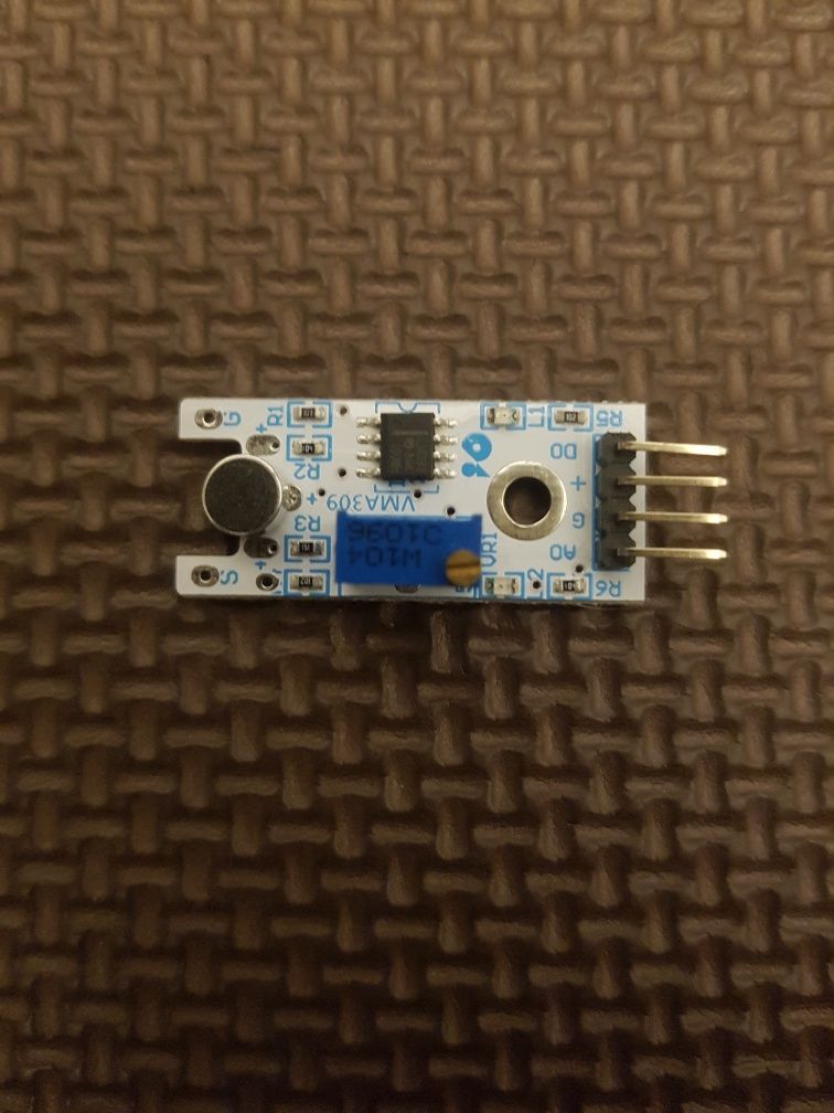 Detektor dźwięku velleman VMA309 - arduino, raspberry