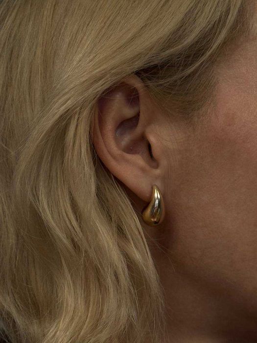 Сережки, золото 585