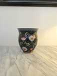 Vaso cloisonné chinês esmaltado (13,5 cm)