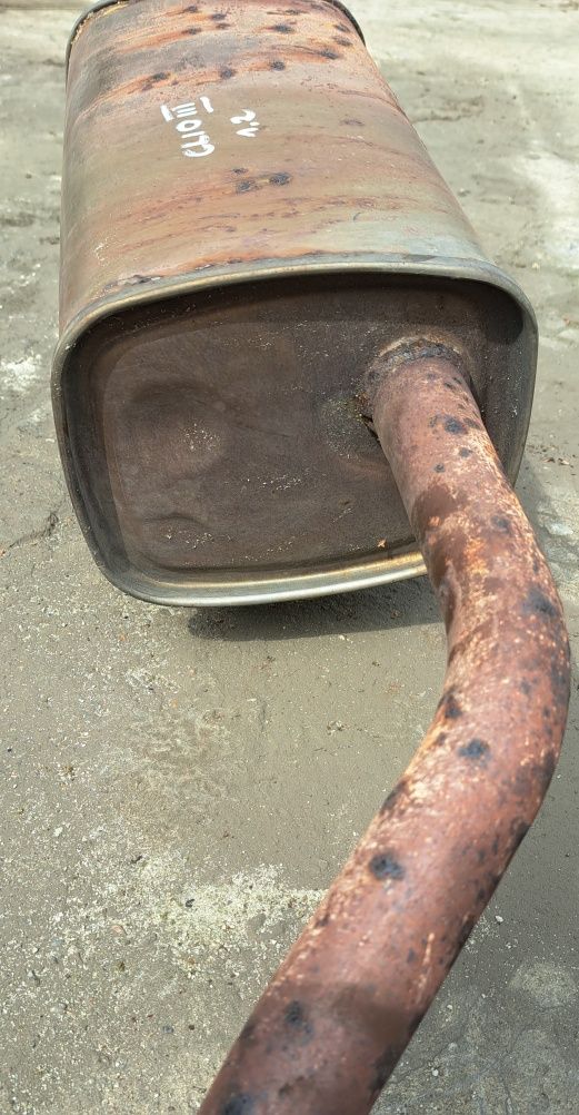 Renault Clio III Tłumik końcowy środkowy komplet 1,2