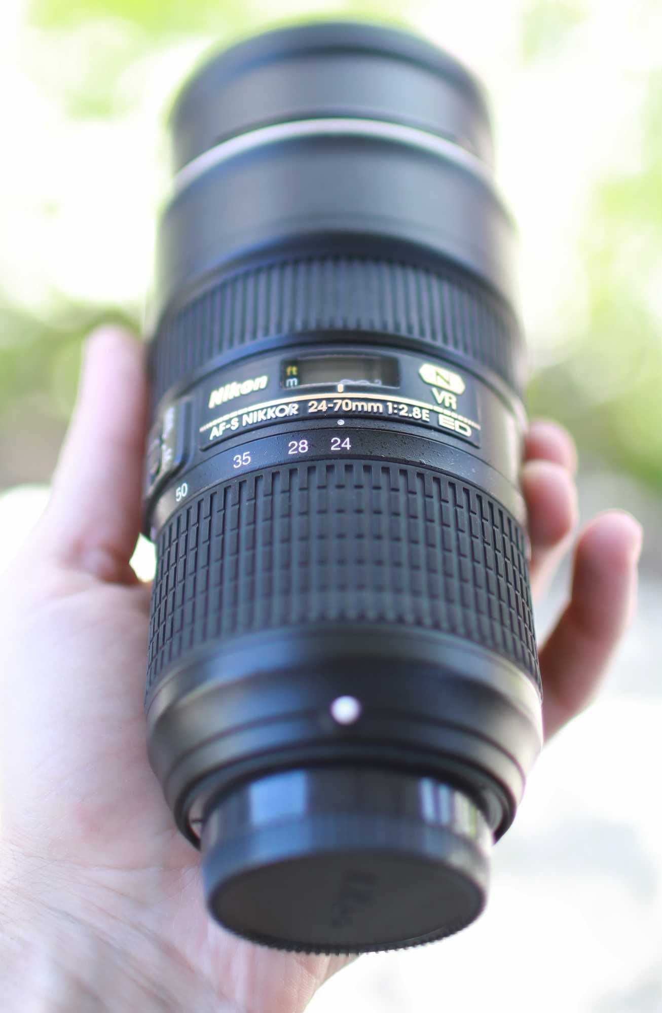 Nikon AF-S Nikkor 24-70mm f/2.8 E ED VR  ii (2 версия)   Зі стабом