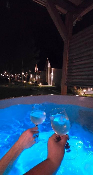 Domek na Święta  Kominek Sauna Balia jacuzzi LUBIATOWO morze