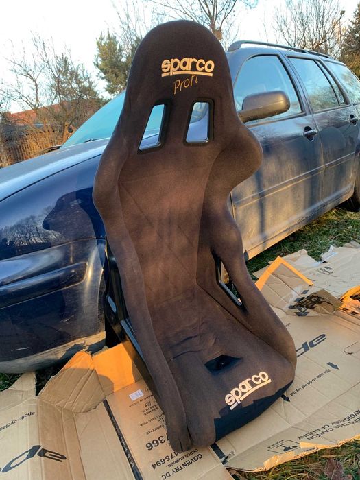 fotel kubełkowy sparco PROFI b.lekki 5KG kjs drift rajdy recaro omp