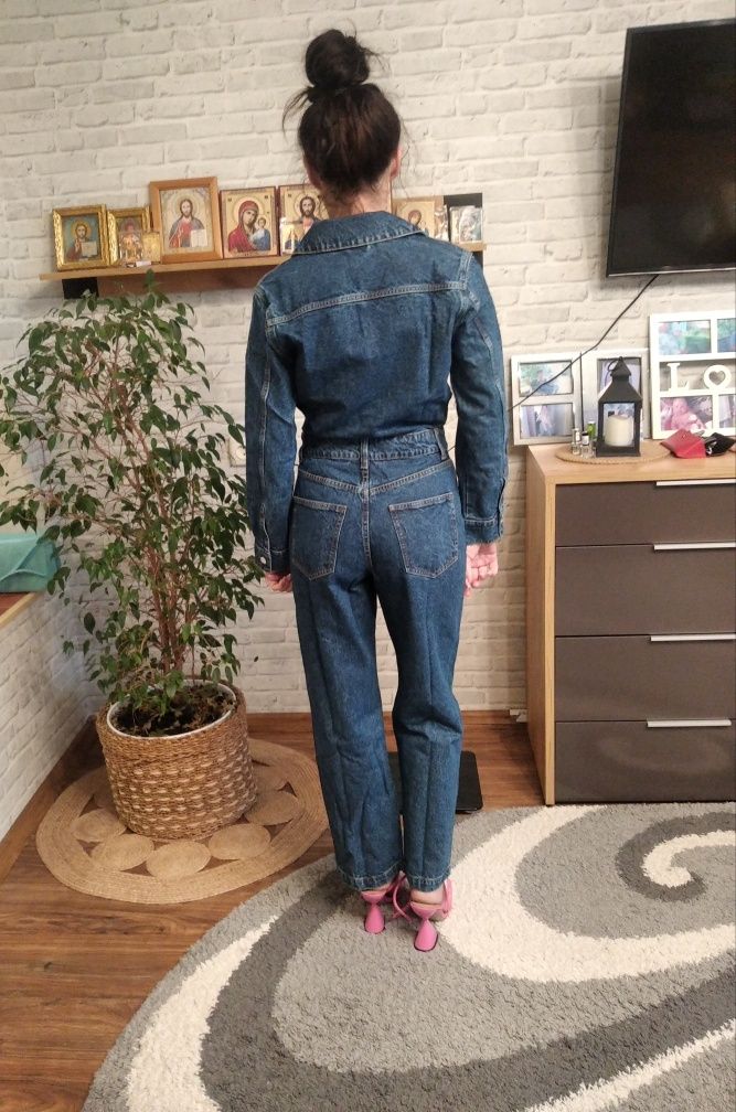 Джинсовий комбінезон  від zara 1975 zw