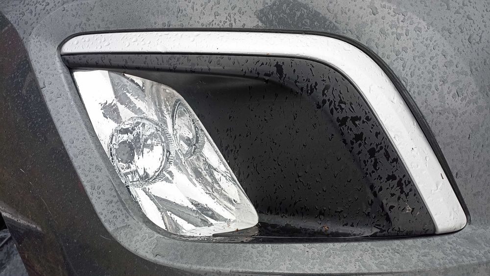 Halogen Kratka prawa Peugeot 308 zaślepka mocowanie t7 przeciwmgłowe