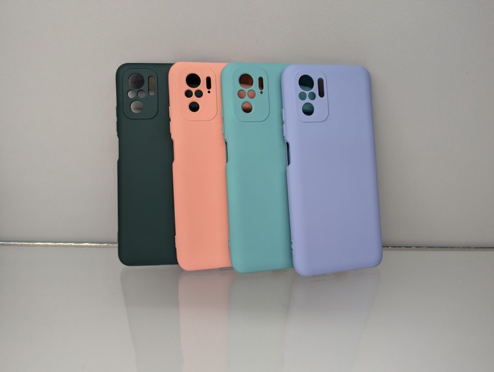 Чехол для Xiaomi Redmi NOTE 10 S микрофибра soft touch