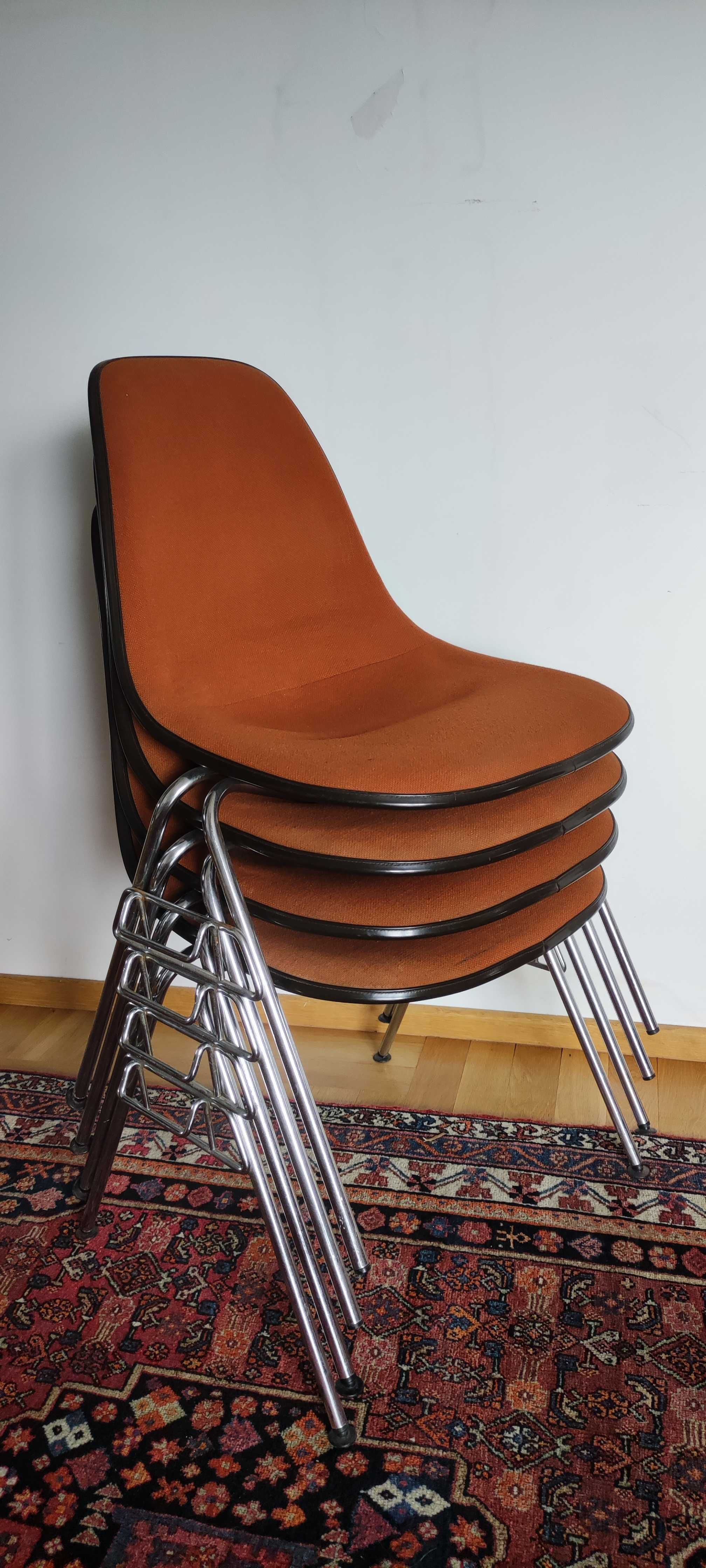 Krzesła  Design, Vintage Herman Miller, oryginalny stan.Lata 50