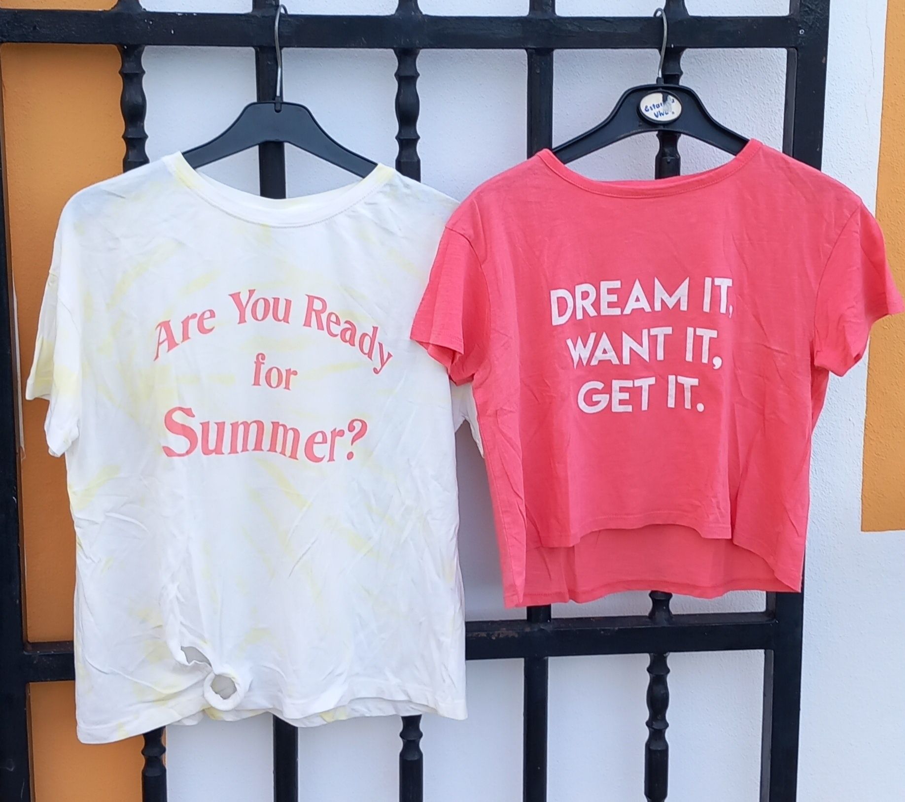 T-shirts para menina, tamanho 11-12anos da Zara Kids 4€ cada