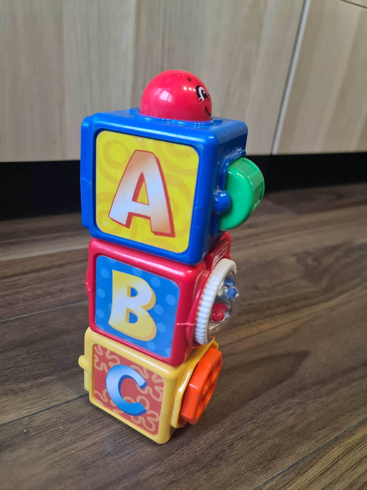 Fisher-Price, Aktywne klocki manipulacyjne, zabawka edukacyjna