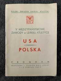 Program V Międzypaństwowych Zawodów w Lekkiej Atletyce, Legia 1965r.