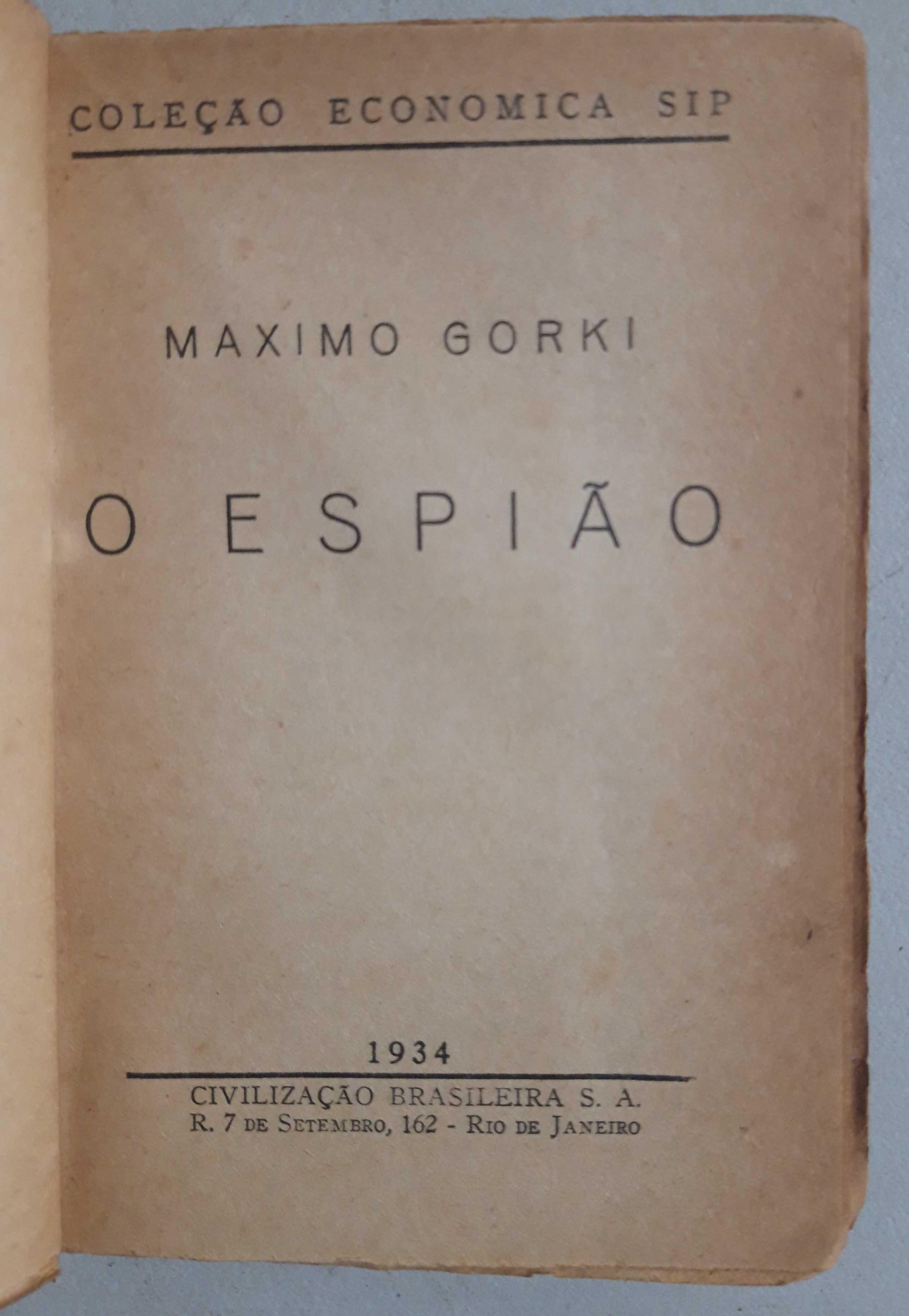 Livro Ref CE3- Maximo Gorki - O Espião