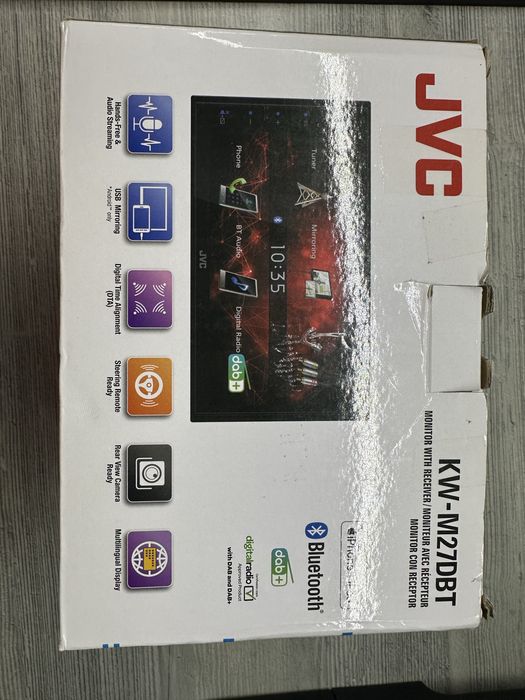 Автомагнітола JVC KW-M27DBT