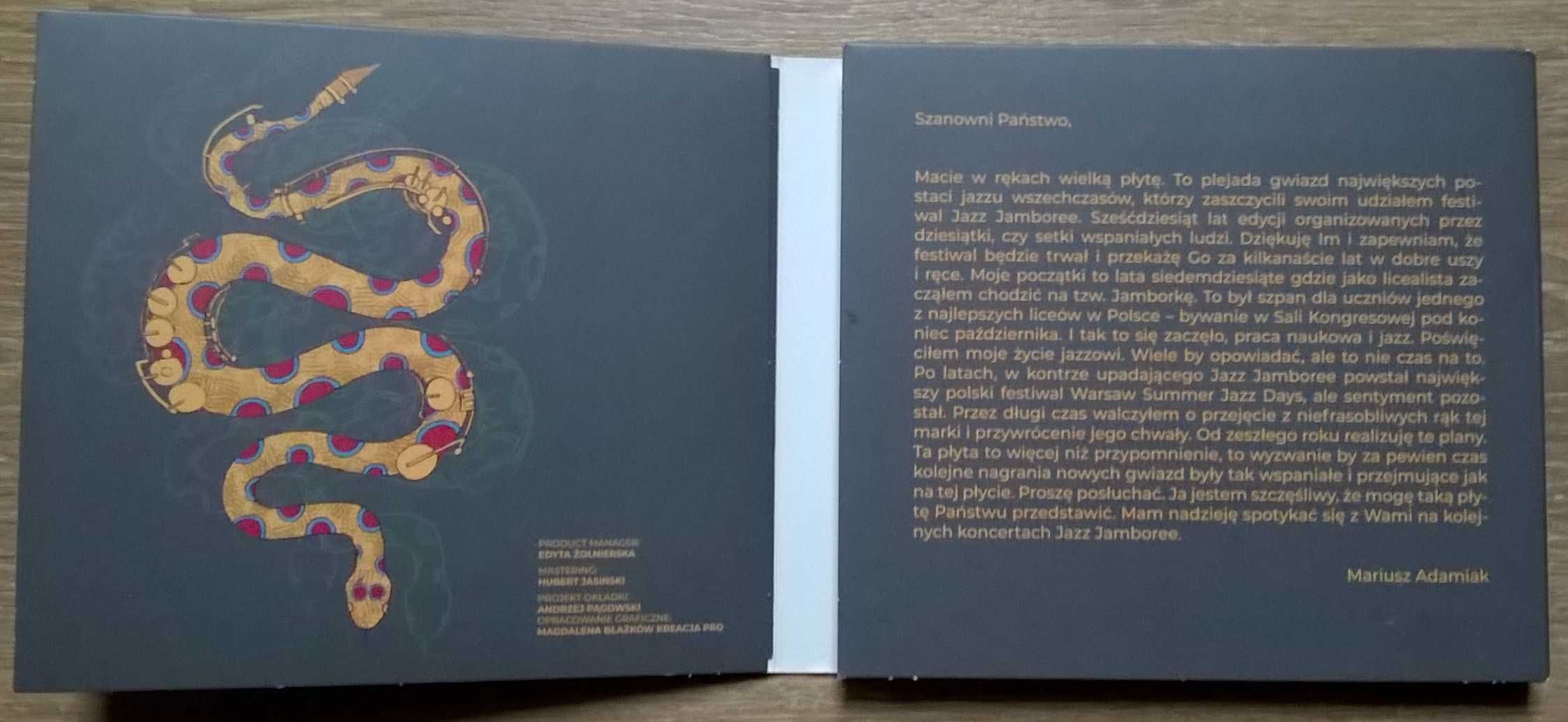 Mariusz Adamiak prezentuje – Gwiazdy Jazz Jamboree – 2 CD – bdb
