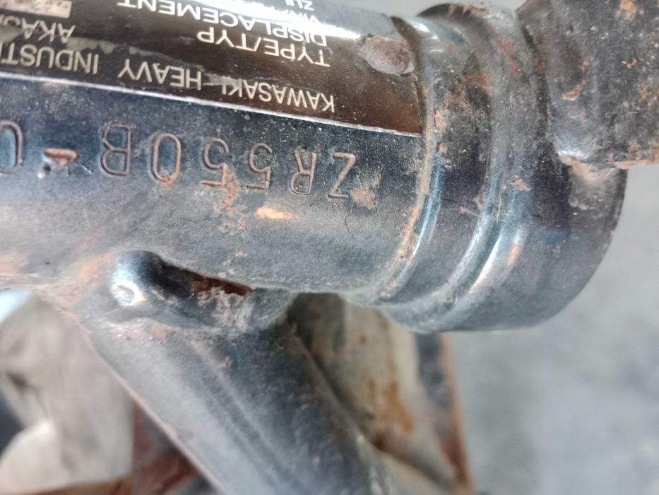 kawasaki zephyr zr550 zr 550 rama z niemiecką dokumentacją