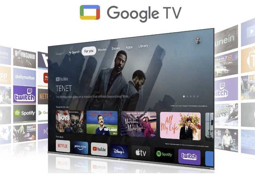 Telewizor TCL 75P638: 4K UHD Bluetooth, Wi-Fi, DLNA, Android TV
