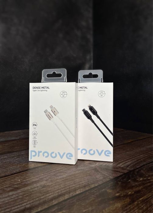 Кабель Proove Dense Metal Type-C to Lightning 27W (1m)