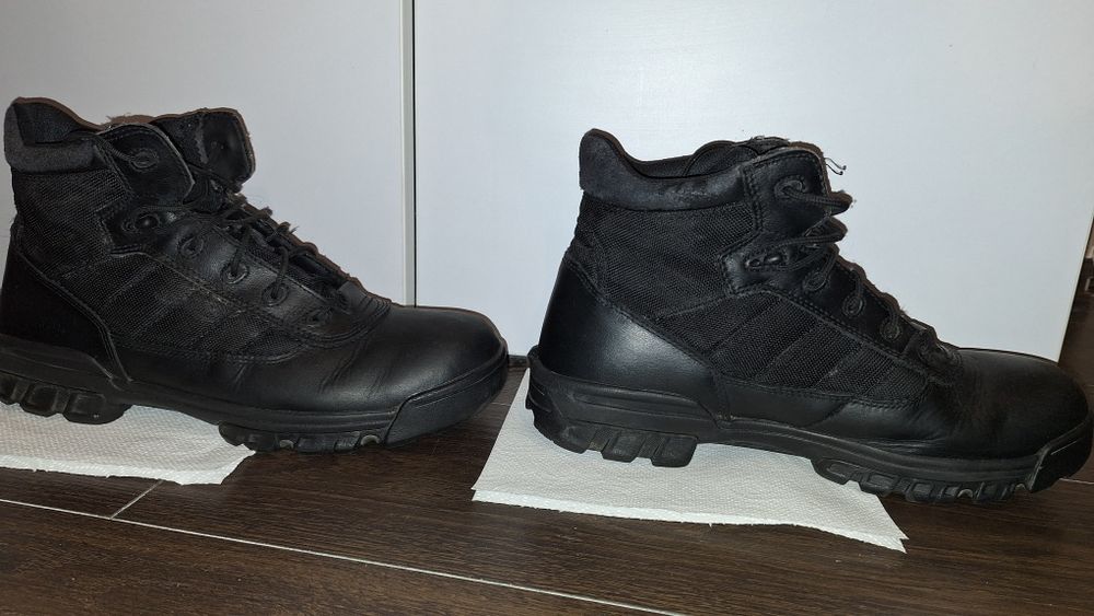 Buty Bates 32,5cm EU47,5/48 Czarne Skóra Antypoślizg.