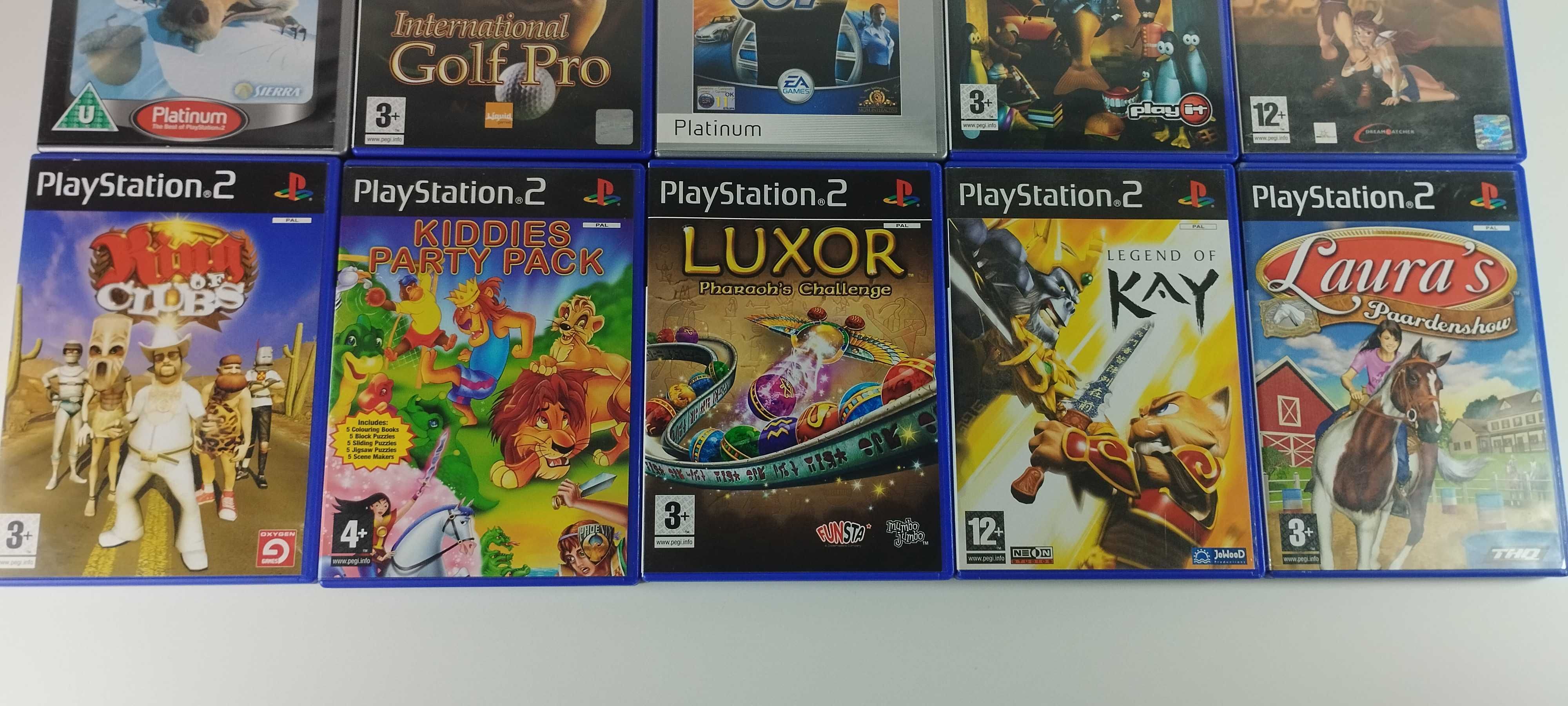 Lote 10 Jogos Playstation 2 PS2