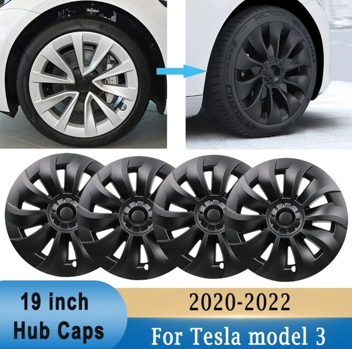 Ковпаки колпаки 19 18 perfomance Tesla model Y Tesla model 3