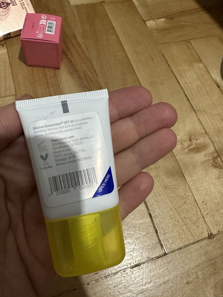 Supergoop! Unseen Sunscreen- Filtr przeciwsłoneczny SPF 30,15 ml