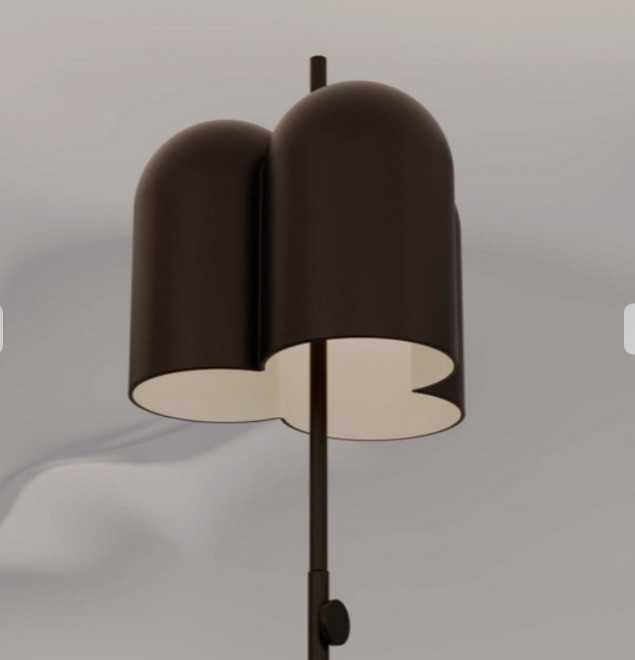 Lampa podłogowa Oket Aromas - czarna