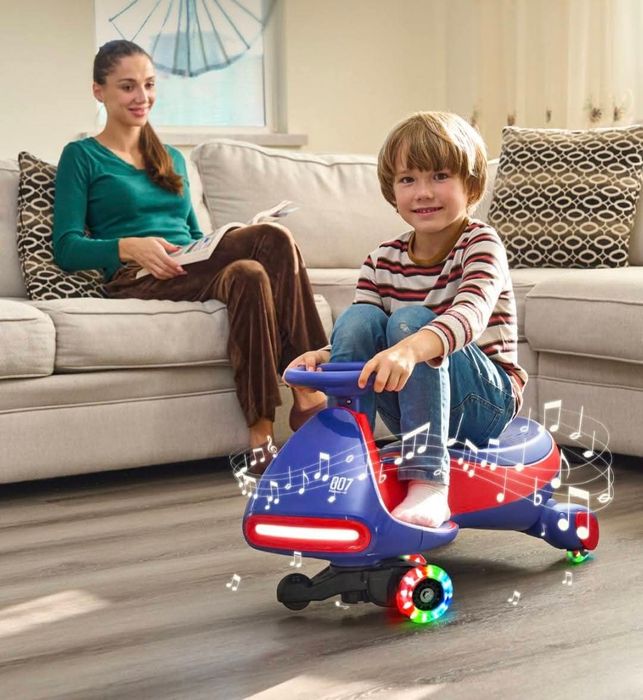 Jeździk grawitacyjny elektryczny/ autko akumulatorowe