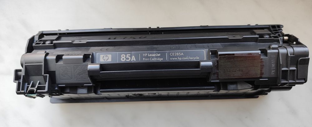 Картридж заправленный HP 85A ( CE285A ) оригинал для принтера