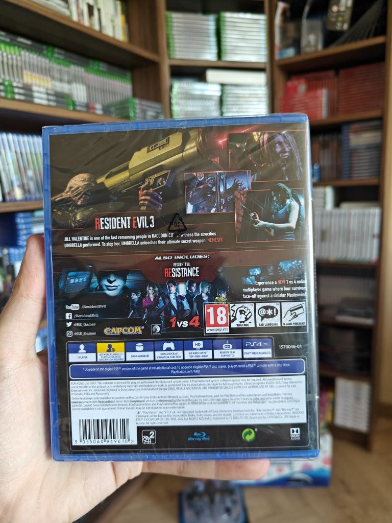PS4 Resident Evil 3 Nowa