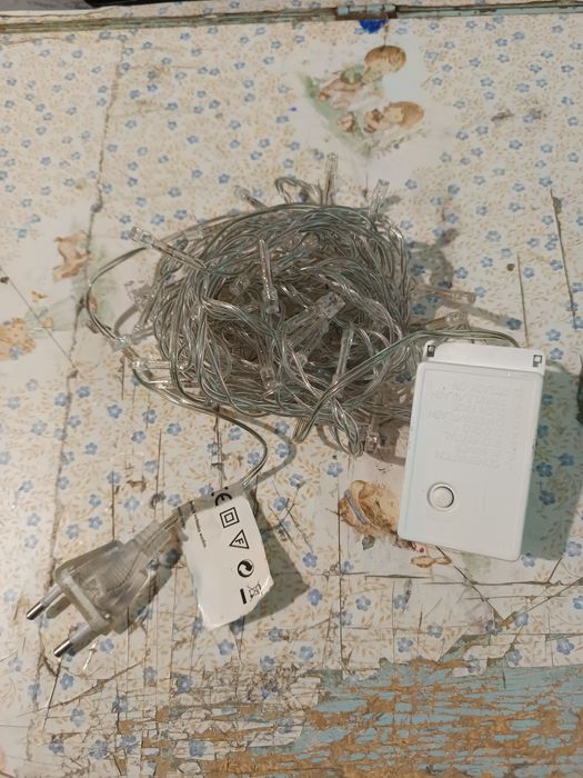 Vendo luz vermelha de natal