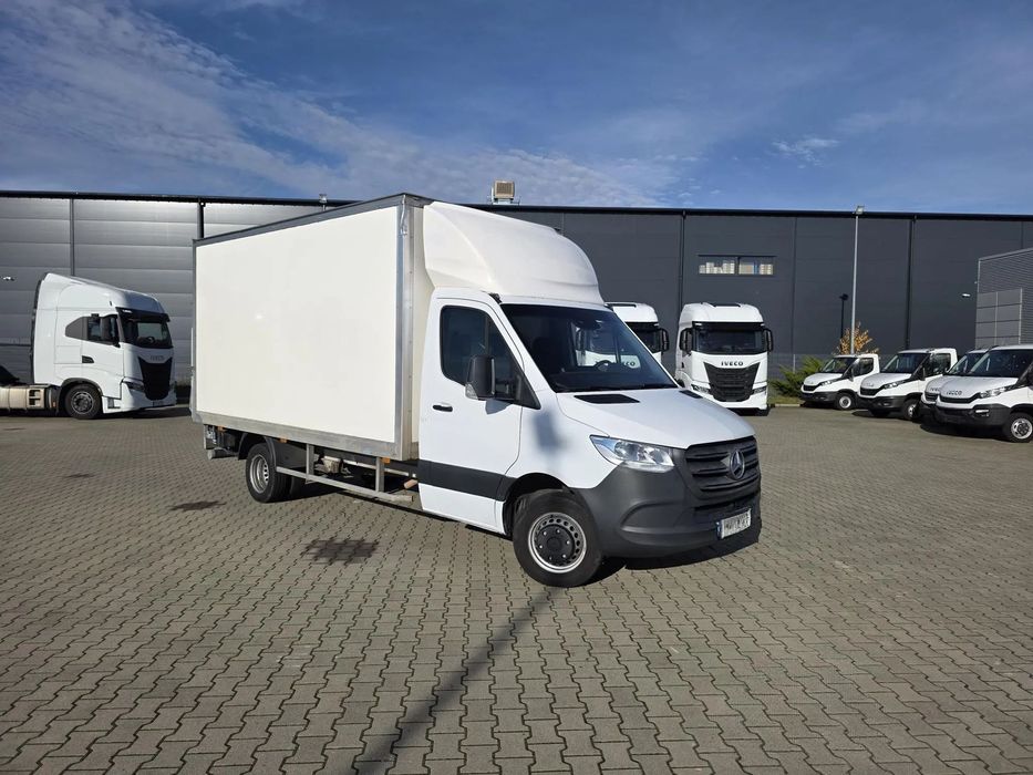 Mercedes-Benz Sprinter 514 Bliźniaki Kontener z Winda 8EP  Mocne auto na Bliźniakach
