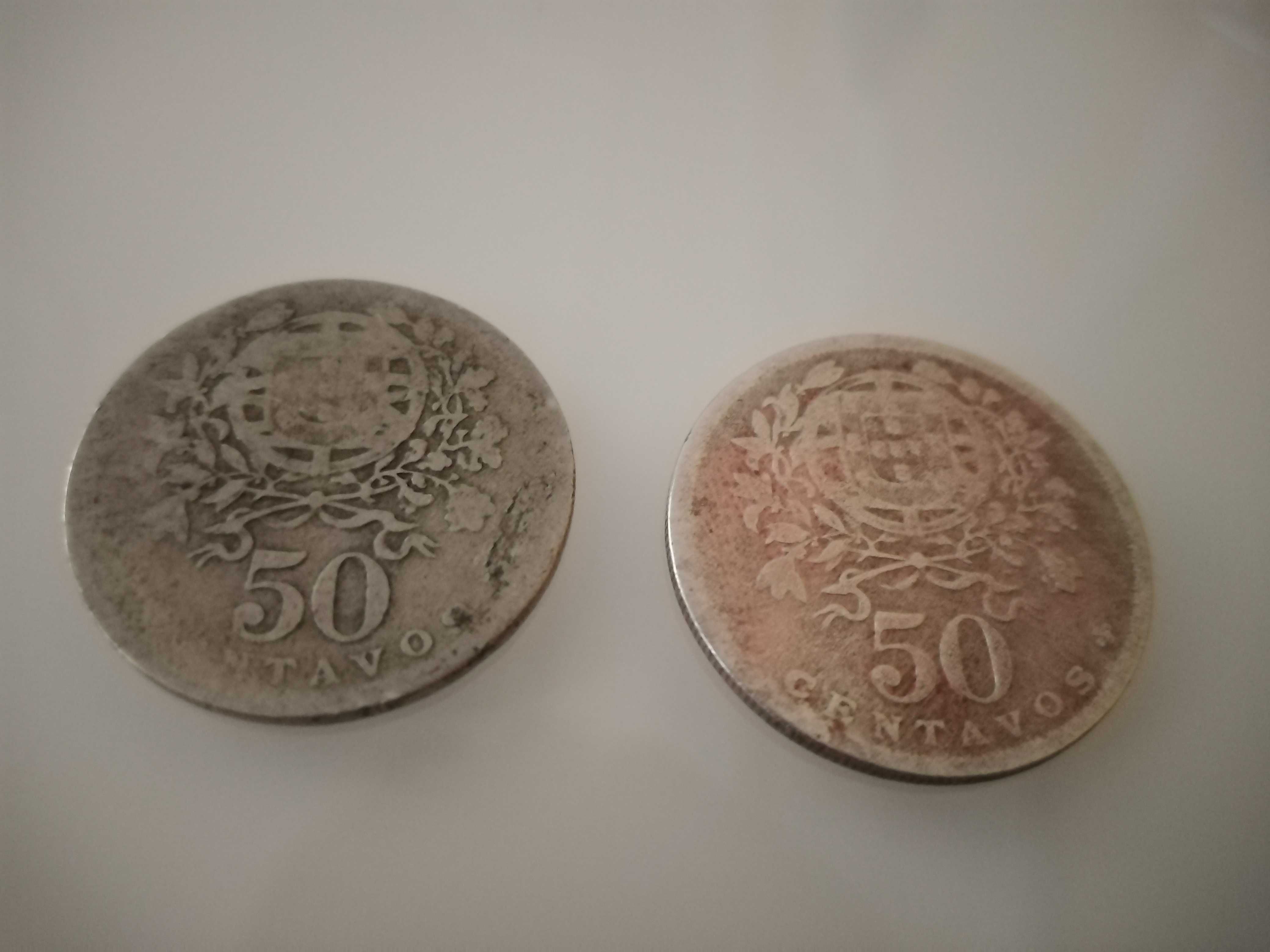 Moedas 50 centavos