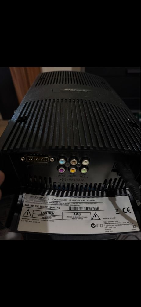 Bose Subwoofer 400w edicao limitada
