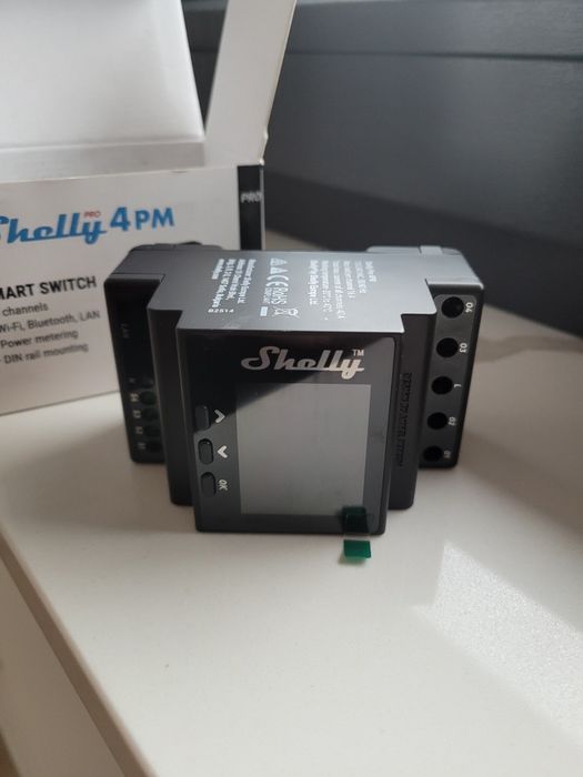 Shelly PRO 4PM WIFI 4-kanałowy