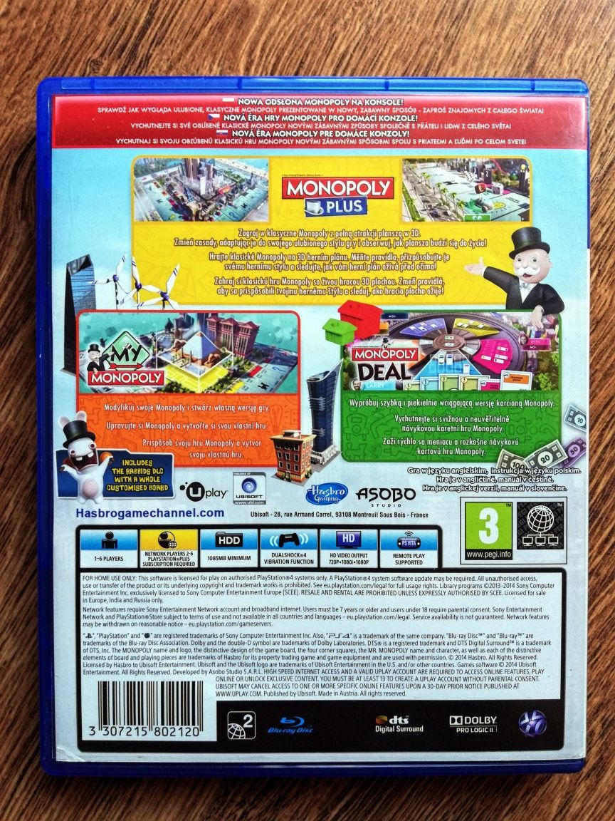Gra Monopoly Family Fun Pack PS4