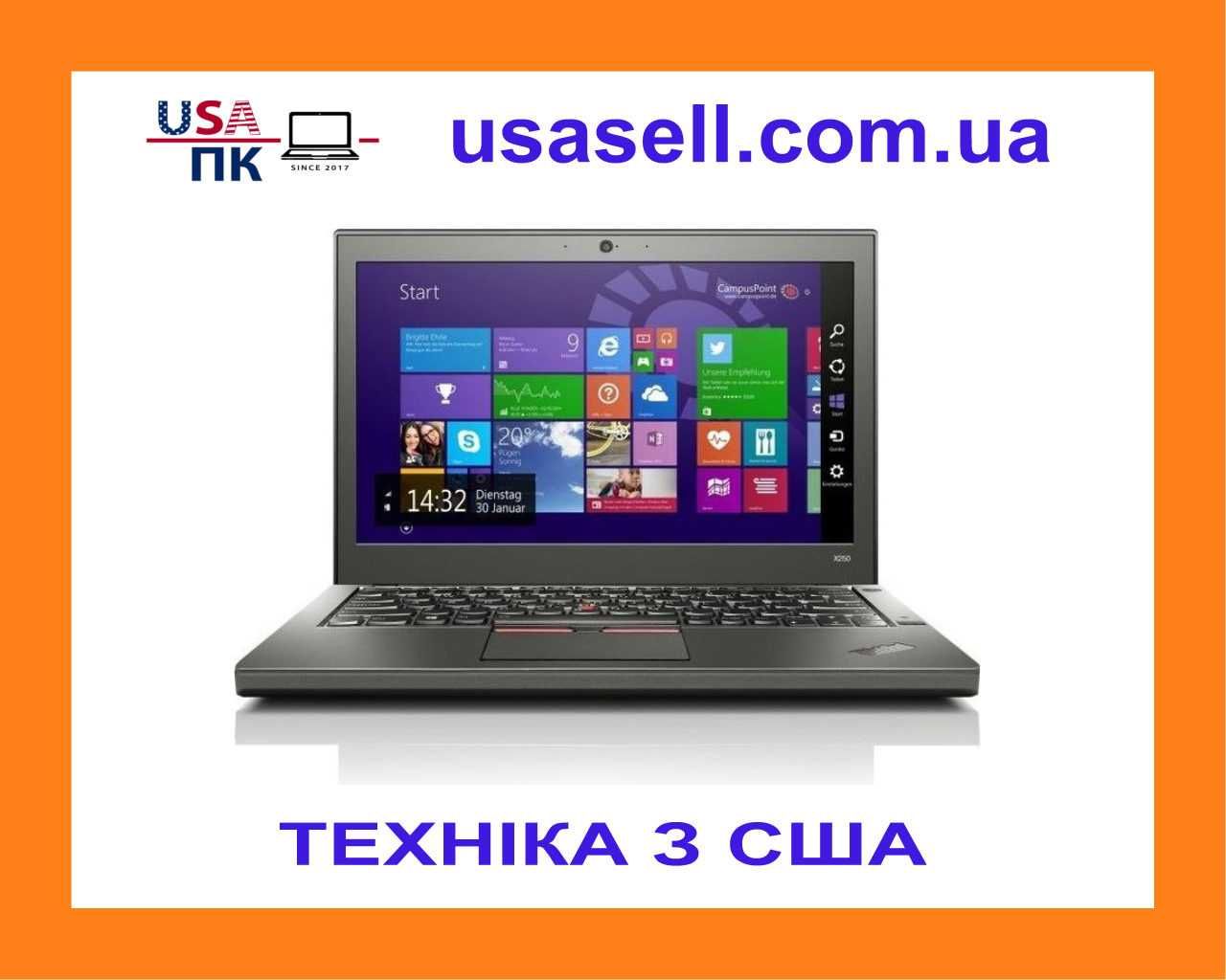 Гарантия! Ультрабук Lenovo ThinkPad X250/i5-5300u/8Gb/SSD 256Gb